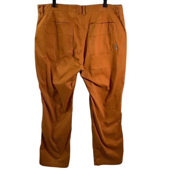 Mountain Hardwear Orange Outdoor Hiking Fishing Pants - Picture 4 of 7